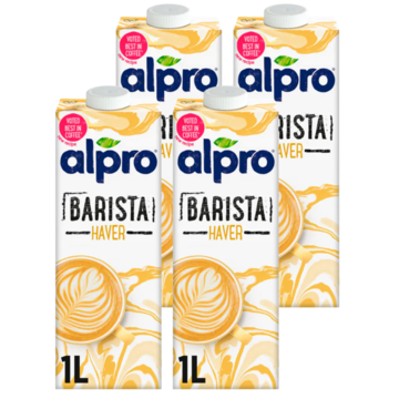 Alpro Barista Haver Houdbaar 4 x 1 L bij Jumbo