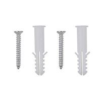 VidaXL Wandspiegels golfvormig 4 st 100x23 cm glas - thumbnail