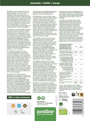 Purasana Vegan Spirulina Tabletten