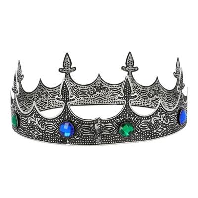 Metalen kroon Royalty zilver