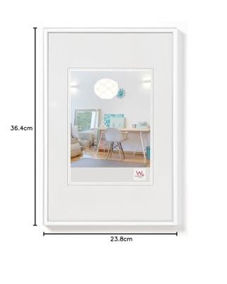 Walther New Lifestyle fotolijst 18x24cm wit