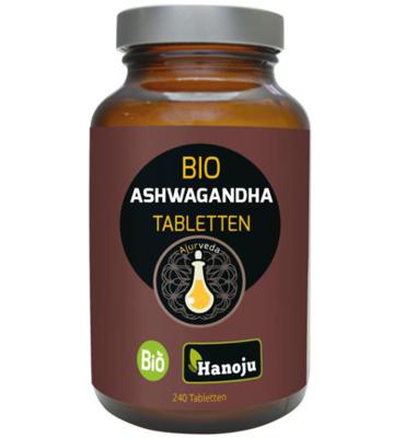 Hanoju Ashwagandha organic 500mg 240 Tabletten