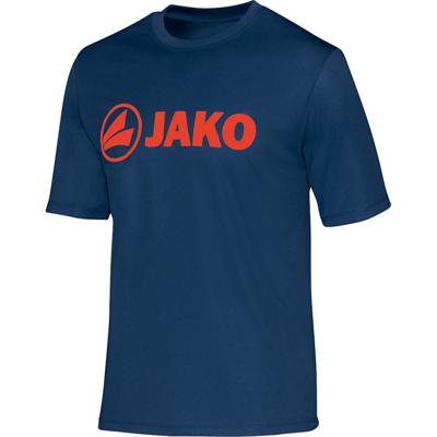 JAKO 6164 Functioneel Shirt Promo - Navy/Flame - 3XL