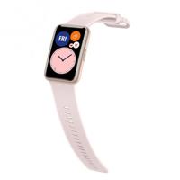 Watch Fit - Roze goud - smart watch met riem - silicone - kersenbloesemroze - afmeting pols: 110-190 mm - display 1.64 - thumbnail