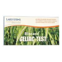 Biocard Coeliakie - gluten overgevoeligheid test 1 Stuks - thumbnail