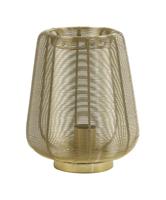 Light & Living Tafellamp 'Adeta' 22cm, goud - thumbnail