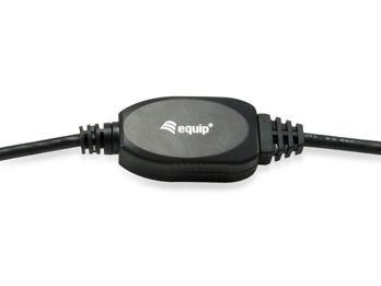 Equip 133347 USB-kabel 10 m USB 3.2 Gen 1 (3.1 Gen 1) USB A Zwart