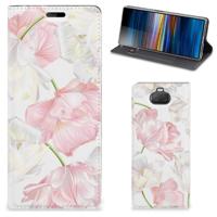 Sony Xperia 10 Smart Cover Lovely Flowers - thumbnail