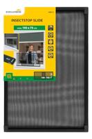 Muggennet Schellenberg Antraciet Aluminium Uitschuifbaar Met lijst Glasvezel 75 x 100 cm - thumbnail