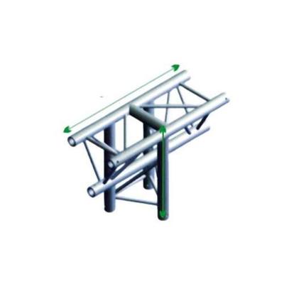 Showtec PT30 Driehoek truss 018 3-weg T-stuk 90g apex down