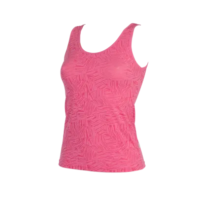 Dames hemdje microfiber - Coloured Paint - Microvezel dames onderhemd - Microfiber singlet - M - Fuchsia - M - M - M - M - M - M - M - M -