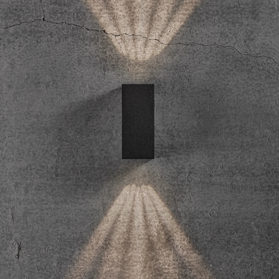 Wandlamp &apos;Asbol&apos; Nordlux led lamp modern vierkant 2x 5W led lamp