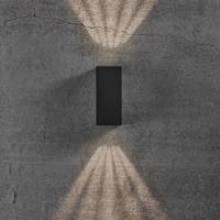 Wandlamp &apos;Asbol&apos; Nordlux led lamp modern vierkant 2x 5W led lamp - thumbnail