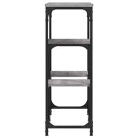 Wandtafel 89,5x28x76 cm bewerkt hout grijs sonoma eikenkleurig - thumbnail