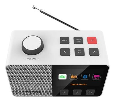 Kenwood CR-M70DAB-W Seniorenradio Wit