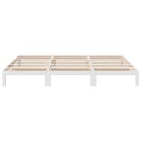 Bedframe Family zonder matras 240x200 cm massief grenenhout wit - thumbnail