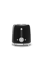 Smeg TSF01BLEU 50&apos;s style broodrooster 2X2 geschikt voor twee sneetjes brood, Zwart - thumbnail