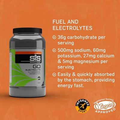 SIS Go Energy + Electrolyte Sinaasappel 1.6kg