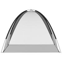 Klamboe met deuren Mongolia 220 gaas 200x180x135 cm zwart - thumbnail