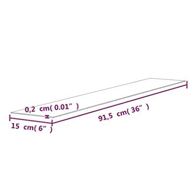 Wandpanelen houtlook 2,06 m PVC bruin
