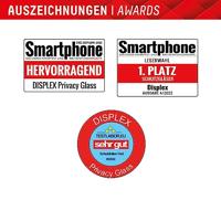 DISPLEX 01901 Screenprotector (glas) met privacyfolie Samsung Galaxy S25 1 stuk(s) Anti-vingerafdruk - thumbnail