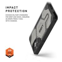 Urban Armor Gear Monarch Pro Outdoor telefoonhoes Samsung Galaxy S25 Ultra Titaan Inductieve lading, Stootbestendig - thumbnail