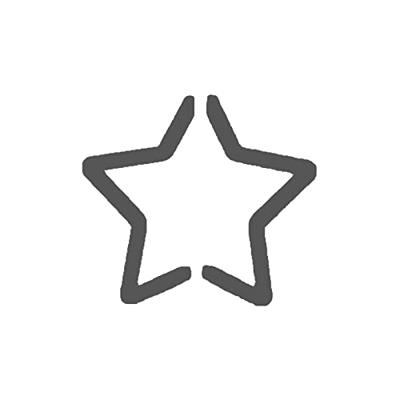 Vaessen Creative • pop up pons 3d ster 2,2x2,4cm