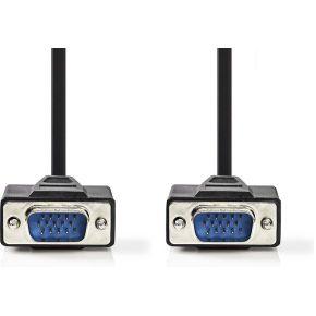 VGA-kabel | VGA male - VGA male | 10 m | Zwart