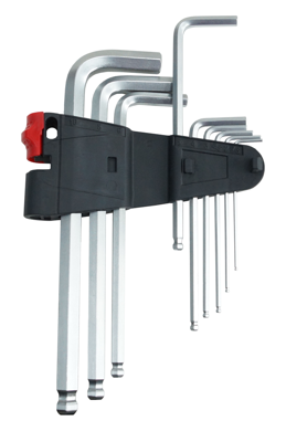 Werkzeyt Set 6K-Sleutels 9Dlg 1.5-10Mm 23Cm - B20781