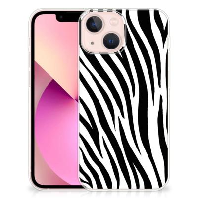 iPhone 13 mini | TPU Hoesje | Zebra iPhone 13 mini | TPU Hoesje | Zebra