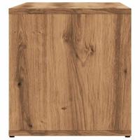 Tv-meubel 80x34x35,5 cm bewerkt hout artisanaal eikenkleur - thumbnail