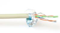 ACT CAT5E F/UTP LSZH soepel patch ivoor 500 m - thumbnail