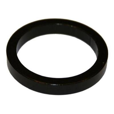 A-head Balhoofd vulring 1 1/8", hoogte 5mm. zwart, aluminium