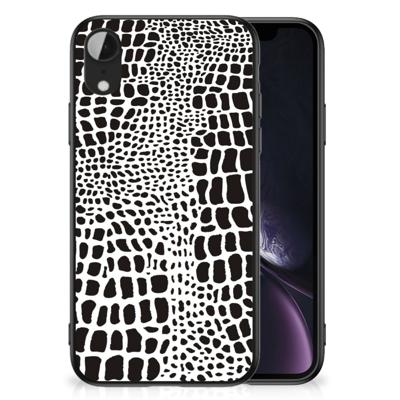 Apple iPhone XR Dierenprint Telefoonhoesje Slangenprint Apple iPhone XR Dierenprint Telefoonhoesje Slangenprint