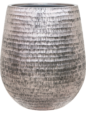 Baq Opus Hammered Darcy Zilver 59x69cm (met inzetbak)