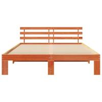 Bedframe Wasbruin 150 x 200 cm Massief grenenhout - thumbnail