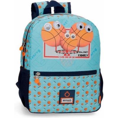 Enso rugzak Basketbal junior 7 liter 32 x 25 cm polyester blauw Enso rugzak Basketbal junior 7 liter 32 x 25 cm polyester blauw