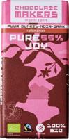 Chocolatemakers Pure joy 55% puur met kaneel bio 80 Gram - thumbnail
