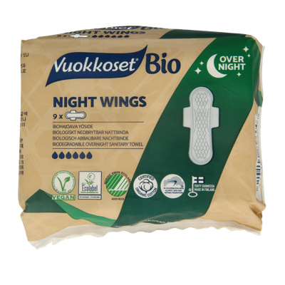 Vuokkoset Maandverband Night Wings Bio