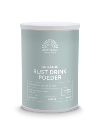 Mattisson HealthStyle Biologische Rijstdrink Poeder Mattisson HealthStyle Biologische Rijstdrink Poeder