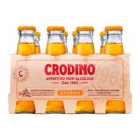 Crodino - Aperitivo Non Alcolico Biondo - 8x 98ml - thumbnail