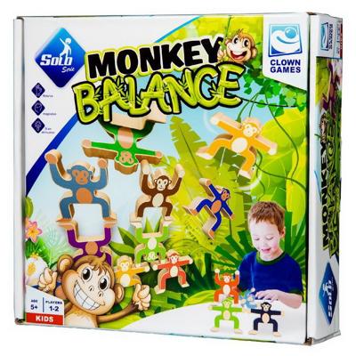 Clown Games monkey balance balansspel