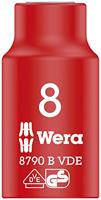 Wera 8790 B Zyklop VDE doppen, geïsoleerd, voorzien van 3/8" aandrijving, 8.0 x 46.0 mm - 1 stuk(s) - 05004952001 - thumbnail
