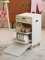 Vaatwasser FSC®-hout wit - thumbnail