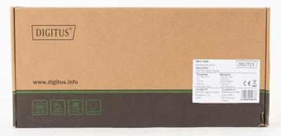 Digitus DN-91612S-EA-G 12 poorten Netwerkpatchpaneel 254 mm (10) CAT 6A 1 HE Meerdere kleuren Ingericht