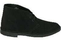 Clarks - Desert Boot suede black Suede Heren - thumbnail