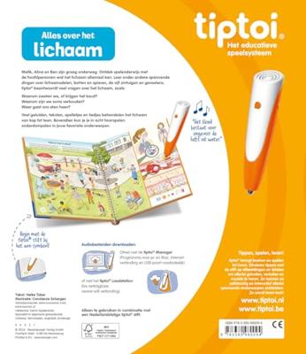 Ravensburger Tiptoi boek alles over het lichaam