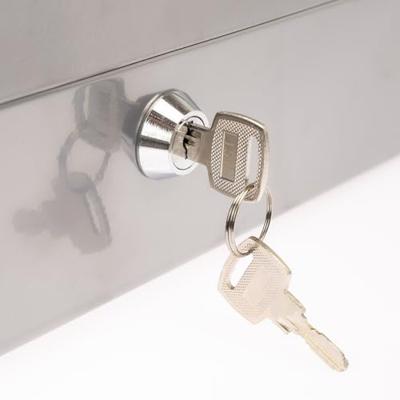 Geldkist cassette zilver 30x24x9cm