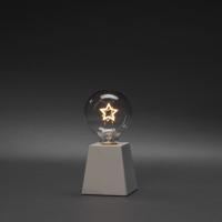 Konstsmide 1813-200 LED-decor Ster Barnsteen LED Wit Timer - thumbnail