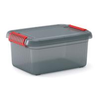 Kis k latch s opbergbox met deksel 14 liter transparant - thumbnail